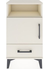 Resim Arges Komodin 3 Raflı Tek Kapaklı 44x30x80 Aytaşı-aytaşı Aytaşı 