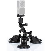 Resim Startrc 1110789 Gopro 10/9/ınsta360 Bir X2/x Üç Enayi Tasarım Kameralı Telefon Araç Tutucu Vantuz Montaj Braketi 