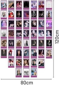 Resim Postifull Blackpink Poster Seti - Born Pink- Yeni Albüm - Duvar Posteri - Yapışkanlı - Duvar Dekoru - 50 Adet; 