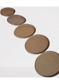 Resim Hobi Adn Dekoratif Oval Tepsi Pano 5 Adet Cnc Kesim Ahşap Mdf Ham El Yapım 
