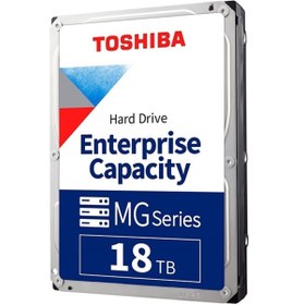 Resim 18TB 3.5" MG09ACA18TE SATA 3.0 7200 RPM 7-24 Güvenlik-ENT Harddisk Toshiba