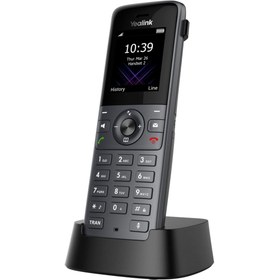 Resim Pazarcan Yealink W73H, Dect, Kablosuz Ip Telefon, Siyah, 1.8&Quot; Renkli Ekran, 35 Saat Konuşma, 400 Saa 