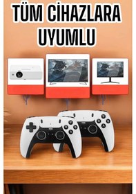 Resim Joystick Çift Kollu Oyun Kolu Retro Oyun Yüksek Çözünürlüklü 3d G 