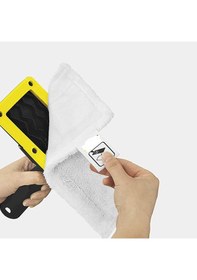 Resim Srfn Ticaret Karcher Beyaz Buharlı Paspas Temizleme Pedleri Sc1/sc2/sc3/sc4/sc5 Uyumlu-4 Adet 