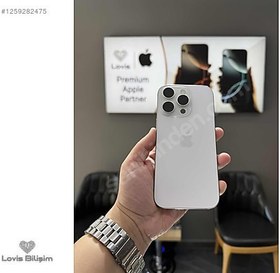 Resim Apple iPhone 16 Pro İkinci El TR | 128 GB | Beyaz 