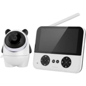 Resim Butik Mey Ithalat® Kablosuz Bebek Kamera Sistemi Ninni ve Alarm Özellikli 