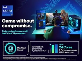 Resim Intel Core i9-14900F 2GHz 24 Çekirdek 36MB L3 Önbellek Soket 1700 İşlemci 