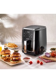 Resim Schafer Thermochef Elegance Airfryer/Sıcak Hava Fritözü-Siyah 