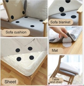 Resim Halı Ve Kilim Kaydırmaz Cırt Cırtlı Tutucu Seti Çok Renkli 