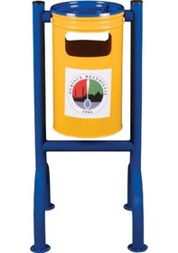 Resim Şengülerticaret Fkn H Tipi Dört Ayaklı Dış Mekan Bahçe Çöp Kovası Diğer 