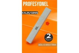 Resim Uravas Store Mey Ithalat® Geniş Kalın Tırnak Törpüsü 100/180 Grid Profesyonel 721173 