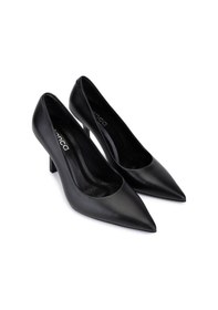 Resim Tamer Tanca Kadın Hakiki Deri Siyah Deri Topuklu Ayakkabı 1160 26979 Bn Ayk Sk25-26 Sıyah Dr Siyah 