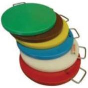 Resim Pimak Paslanmaz Saplı Polietilen Kesim Levhaları 30 Cm Çap X 2 