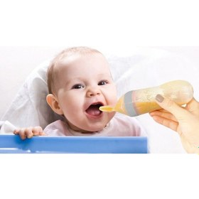 Resim Babyjem - Sıkmalı Kaşık Gri 