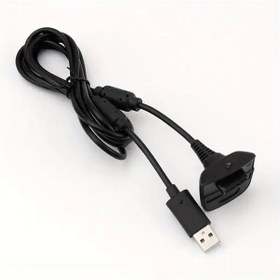 Resim Gaojunshop01 Xbox 360 Kablosuz Kumanda Sarj Kablosu 1.8m Siyah Usb Sarj Kablosu 