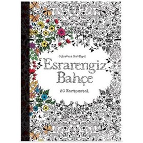 Resim Esrarengiz Bahçe (20 Kartpostal) 