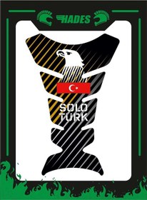 Resim Hades Motosiklet Aksesuarları Solotürk Tankpad Karbon 