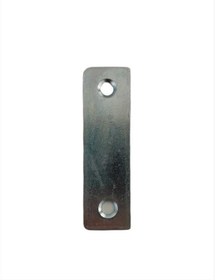 Resim Metal Düz Gönye Lama 15x50 2 mm İki Delikli 