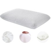 Resim Bambu Elyaf Cilt Dostu Bellek Köpük Yastık Yavaş Ribaund Ekmek 