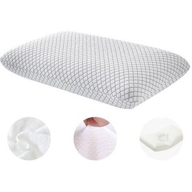 Resim Bambu Elyaf Cilt Dostu Bellek Köpük Yastık Yavaş Ribaund Ekmek 