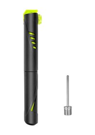 Resim Springsun Hafif Taşınabilir Bisiklet Pompası, Çok Amaçlı Şişirme Nozulu, Yeşil Altın 