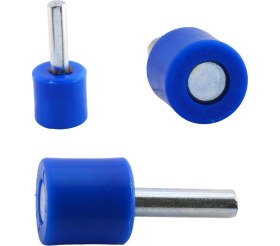 Resim Sürgülü Sürmeli Demir Kapı Dış Bahçe Kapısı Pvc Denge Bilyası Tekerleği Makara Plastik Metal Uç 