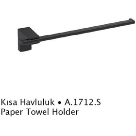 Resim Deppot F1 Mat Siyah Kısa Havluluk A.1712.S 