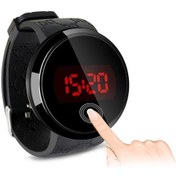 Resim Sones Sanda 1065 3d İçi Boş Tekerlek Dönmeyen Kadranlı Kuvars Saat Erkekler İçin, Stil: File Kemer Siyah Yeşil 