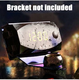 Resim Motosiklet Dc 6 V-30 V 3 1 Dijital Zaman Saati + Termometre K14435-bl 