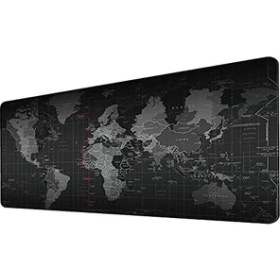 Resim TeknoKapsül Xl Dünya Haritası Oyun Altlığı, 70 x 30 Cm, Dünya Haritası Kaymaz Tabanlı Doğal Kauçuk, Sıkı V 