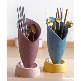 Resim Lale Figürlü Tezgah Üstü Kaşıklık 