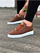 Resim WG Fashion Mp505 Bt Bağcıklı Ortopedik Yüksek/kalın Taban Erkek Sneaker Taba 