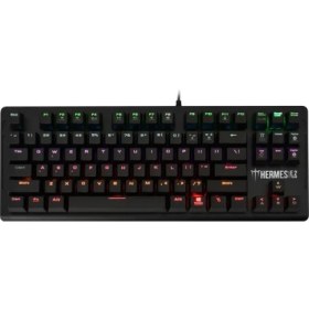 Resim Kaia Life Gamdıas Hermes-E2, USB Kablolu, Ingilizce, Rainbow Backlight, Blue Mekanik Switch, Gaming Klavye 