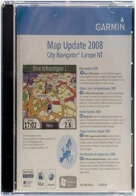 Resim Garmin City Navigator 2009 Güncelleme Avrupa Haritası DVD'si (Windows veya Mac) 