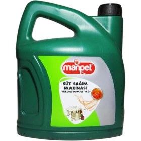 Resim Manpet Pulan Süt Sağım Makinesi Pompa Yağı - 4 Lt 