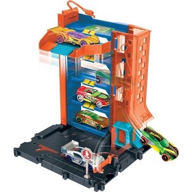 Resim HotWheels Şehir Hayatı - Şehir Otoparkı HDR24 HDR28 Lisanslı Ürün 