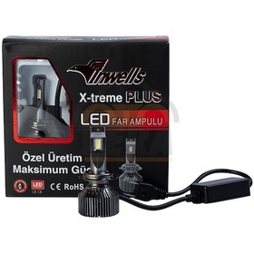 Resim İnwells Led Xenon H11-H8-H9-H16 (Zenon) 15000 Lümen Güçlü Şimşek Etkili 