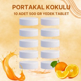 Resim Saban 5 Adet 2x500Gr - PORTAKAL - Nem Alıcı Rutubet Giderici Yedek Tablet 