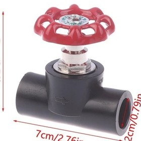 Resim Tongdashop 1 Adet Dayanıklı Ppr Hızlı Bağlantılı 20mm Su Vanası - Paslanmaz Çelik Acil Tamir Kelepçesi 