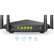 Resim Tenda V12 Ac1200 5 Ghz 10/100/1000 867 Mbps Vdsl2 Modem 