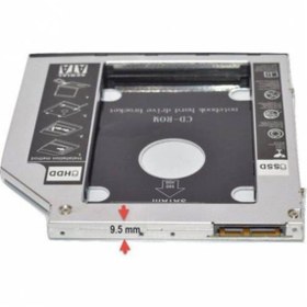 Resim Boblov 9.5Mm Sata Hdd Caddy Ssd 9.5 Kızak Harddisk Kutusu Platoon