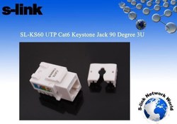 Resim SL-KS60 UTP CAT6 Kestone Jack3U 90 Der S-Link