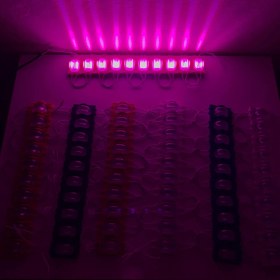 Resim Hazar Led 12 Volt Dar Açılı Modül Led Pembe (5 Adet) 