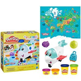 Resim Play Doh Starters Eğlenceli Uçak Oyunu F8804 