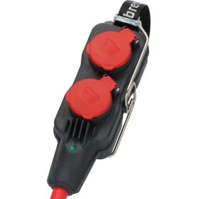 Resim Brennenstuhl Profesyonel Serisi Power-Block Serisi 4 Soketli 230V/16A IP54 Dış Mekana Uygun LED Göstergeli Fiş Ucu (Kablosuz) Golyat Fiş 