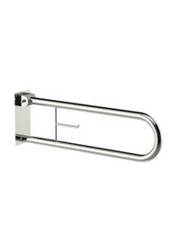 Resim Mafsallı Engelli Tutunma Barı - Engelli Tutamağı - Kağıtlıklı Krom 