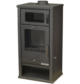 Resim Hoşseven 5025 Troy Şömine Odun Kömür Sobası 