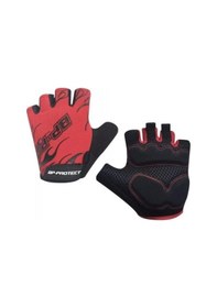 Resim Forte Gt Xbyc Hj 1501 Kısa Parmaklı Eldiven Xl Beden Bisiklet Eldiveni Kırmızı 