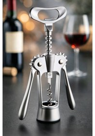 Resim Primanova Paslanmaz Çelik Tirbuşon - Metalik Metalik Gri 