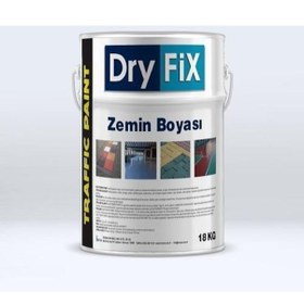 Resim Dryfix Traffic Paint Zemin Boyası 18 Kg Ral 3020 Bayrak Kırmızı 